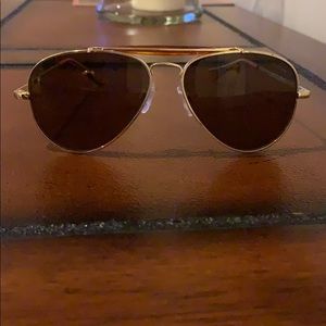 Randolph sportsman polarized aviator sunglasses.